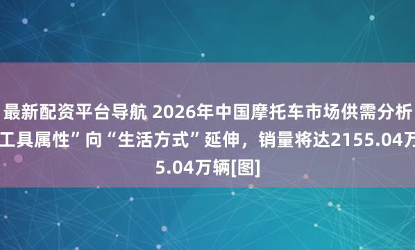 最新配资平台导航 2026年中国摩托车市场供需分析：从“工具属性”向“生活方式”延伸，销量将达2155.04万辆[图]